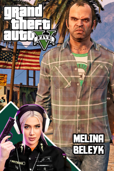 پوستر استریم جی‌تی‌ای۵: بیمه ماشین - ملینا بلیک