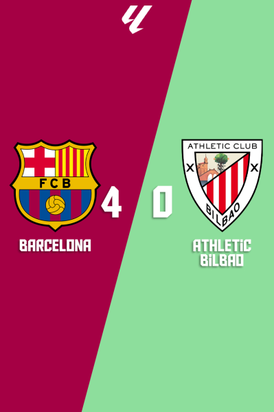 بارسلونا - اتلتیکو بیلبائو | ۱ آذر ۱۴۰۴