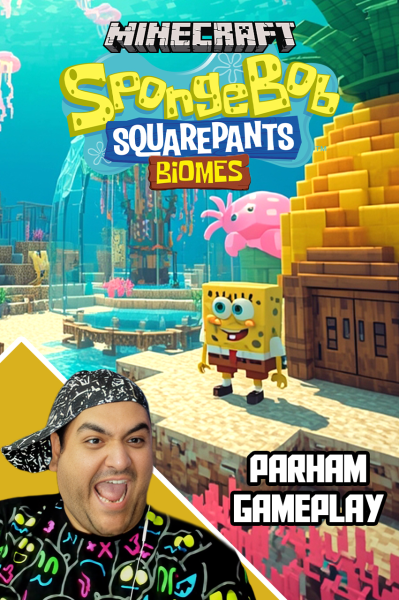 پوستر استریم ماینکرفت: باب اسفنجی ۲ - پرهام گیم پلی