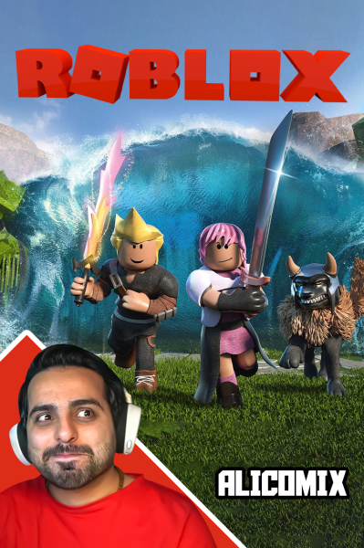 پوستر استریم روبلاکس - علی کامیکس