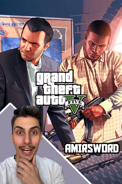 پوستر استریم جی‌تی‌ای ۵: ترسناک - امیر اس‌ورد