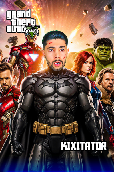 پوستر استریم جی‌تی‌ای ۵: سیاره قهرمانان - کیکسیتاتور