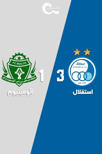 استقلال - آلومینیوم | ۹ آبان ۱۴۰۴