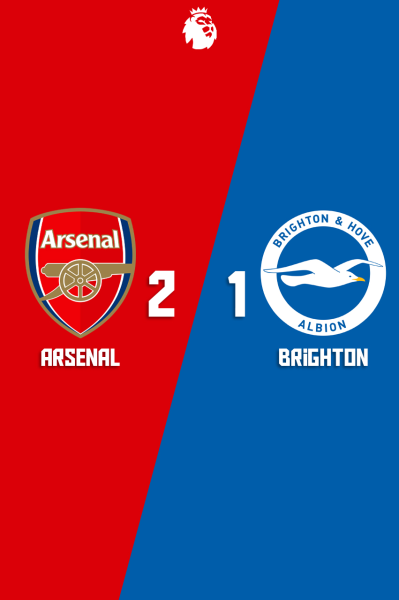 آرسنال - برایتون | ۶ دی ۱۴۰۴