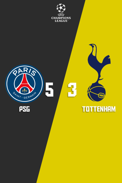 پاری‌سن‌ژرمن - تاتنهام | ۵ آذر ۱۴۰۴