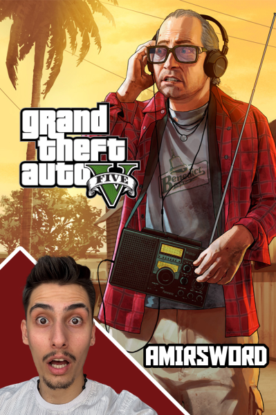 پوستر استریم جی‌تی‌ای ۵: تنها در خانه - امیر اس‌ورد