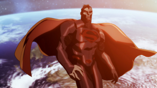 ۴-سکانسی از انیمیشن حکمرانی سوپرمن ها