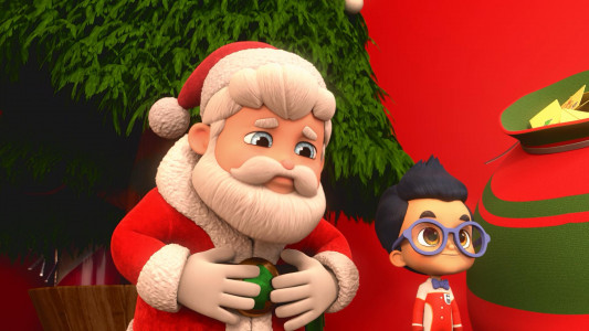 ۳-سکانسی از انیمیشن قطارهای تندرو کریسمس شگفت‌انگیز