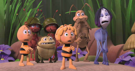 ۳-سکانسی از انیمیشن مایا زنبور عسل: بازی عسل