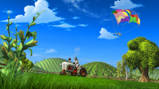 ۴-سکانسی از انیمیشن رئیس مزرعه ۱
