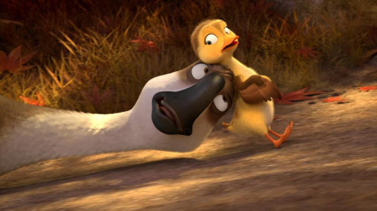 ۲-سکانسی از انیمیشن اردک اردک غاز