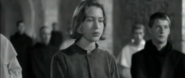 ۱-سکانسی از فیلم محاکمه ژاندارک