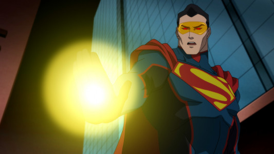 ۲-سکانسی از انیمیشن حکمرانی سوپرمن ها