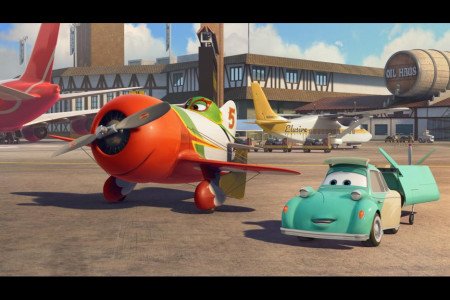 ۲-سکانسی از انیمیشن هواپیماها