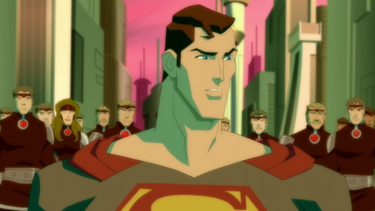 ۲-سکانسی از انیمیشن سوپرمن : بدون مرز