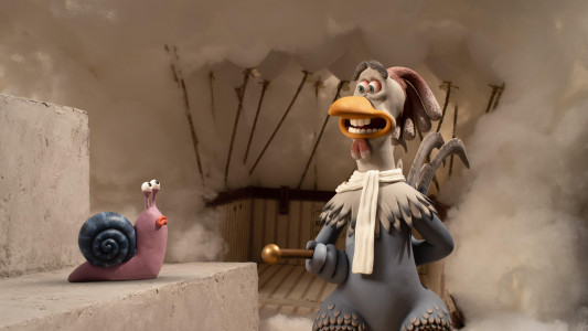 ۳-سکانسی از انیمیشن فرار مرغی: طلوع ناگت