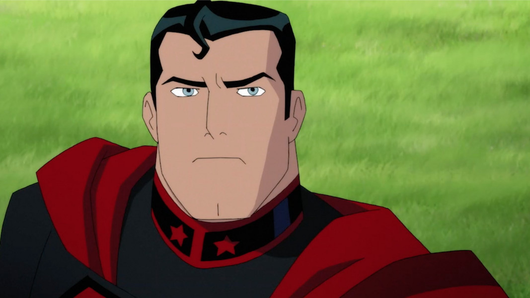 ۱-سکانسی از انیمیشن سوپرمن : پسر سرخ