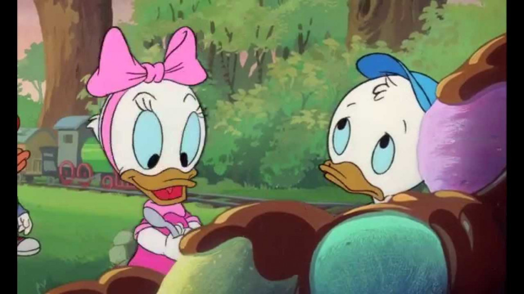 ۹-سکانسی از انیمیشن ماجراهای اردک: چراغ جادو