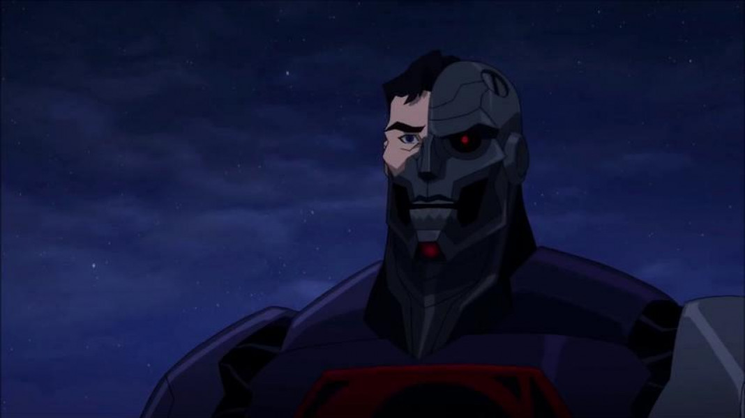 ۷-سکانسی از انیمیشن حکمرانی سوپرمن ها