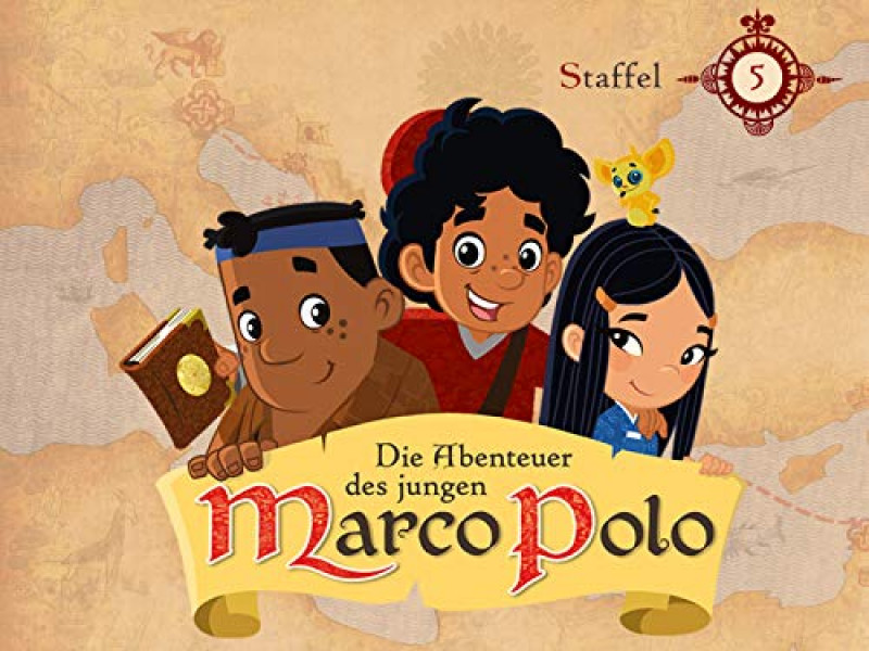 ۱-سکانسی از انیمیشن سفرهای مارکوپولو جوان