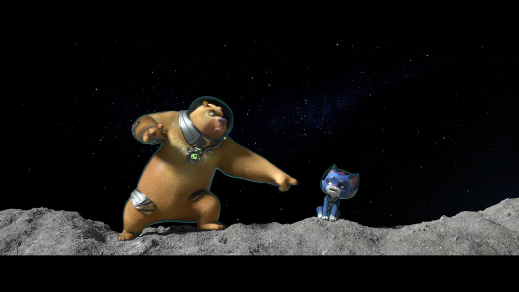 ۵-سکانسی از انیمیشن خرس های بونی: بازگشت به زمین