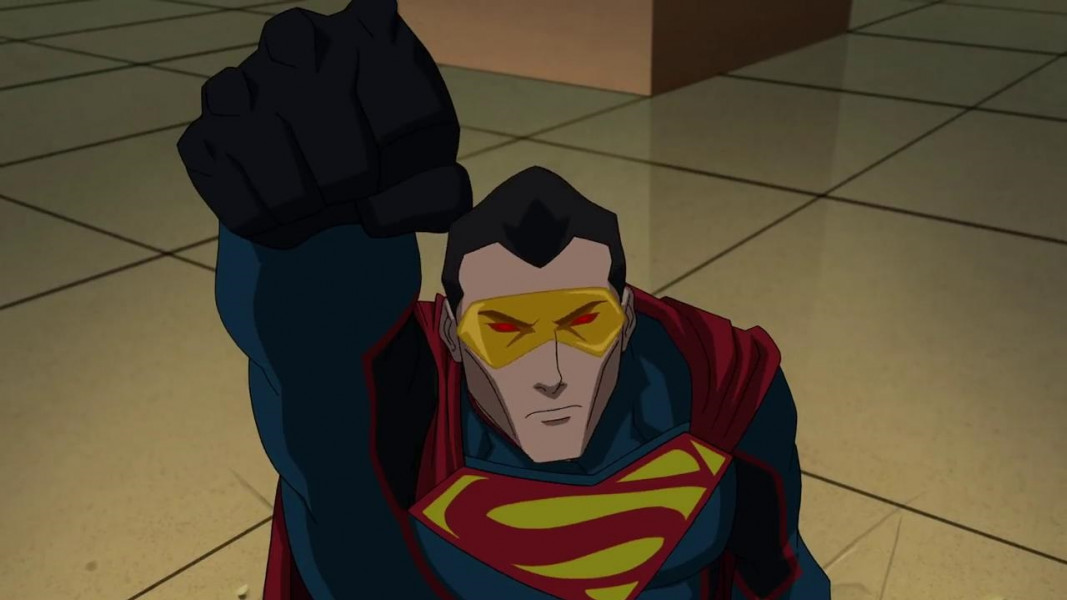 ۸-سکانسی از انیمیشن حکمرانی سوپرمن ها
