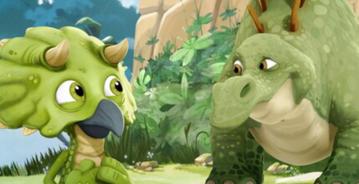 ۶-سکانسی از انیمیشن دایناسور عظیم