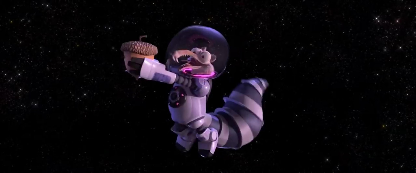 ۱-سکانسی از انیمیشن اسکرات: خارج شده از فضا