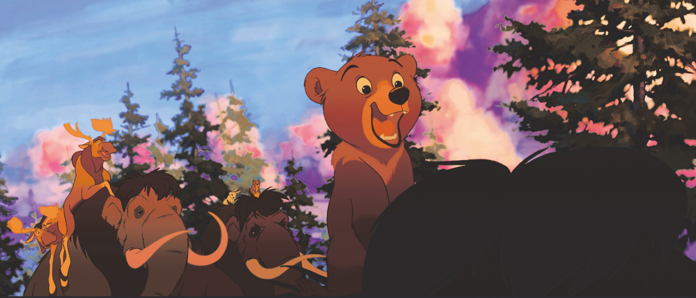 ۲-سکانسی از انیمیشن خرس برادر