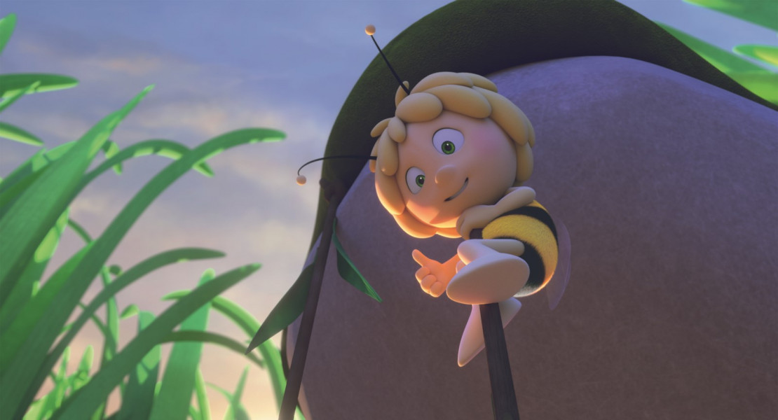 ۲-سکانسی از انیمیشن مایا زنبور عسل: بازی عسل