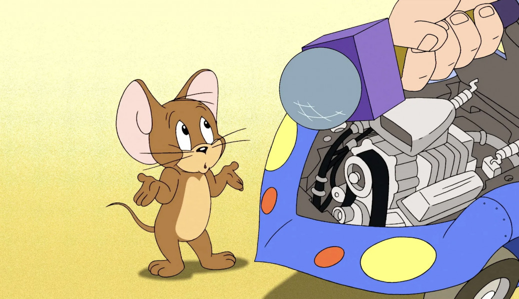 ۶-سکانسی از انیمیشن تام و جری: سریع و خشن