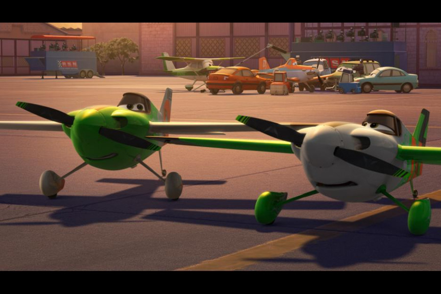 ۳-سکانسی از انیمیشن هواپیماها