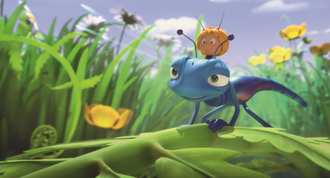 ۴-سکانسی از انیمیشن مایا زنبور عسل: بازی عسل