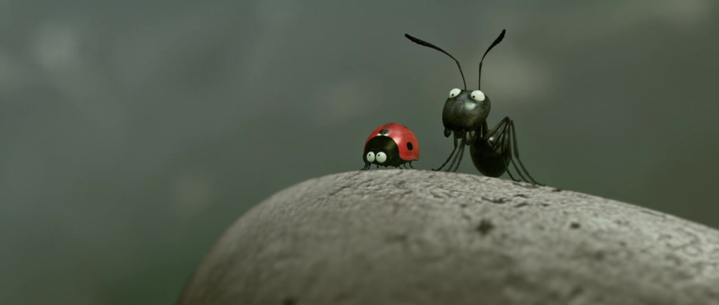 ۲-سکانسی از انیمیشن موجودات کوچک - دره مورچه های گمشده