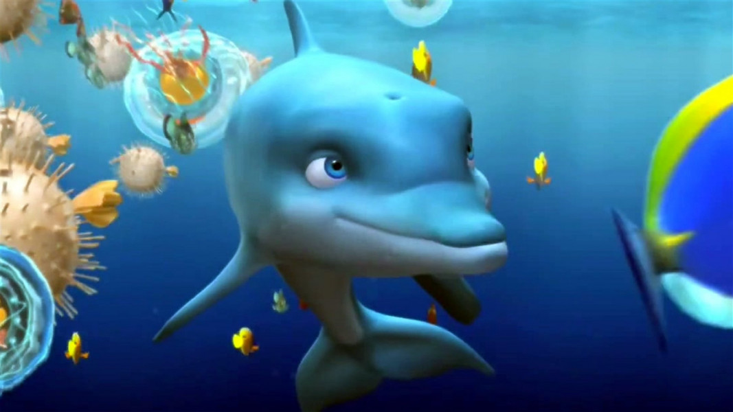 ۷-سکانسی از انیمیشن آرزوی دلفین