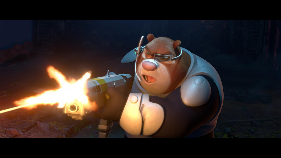 ۶-سکانسی از انیمیشن خرس های بونی: بازگشت به زمین