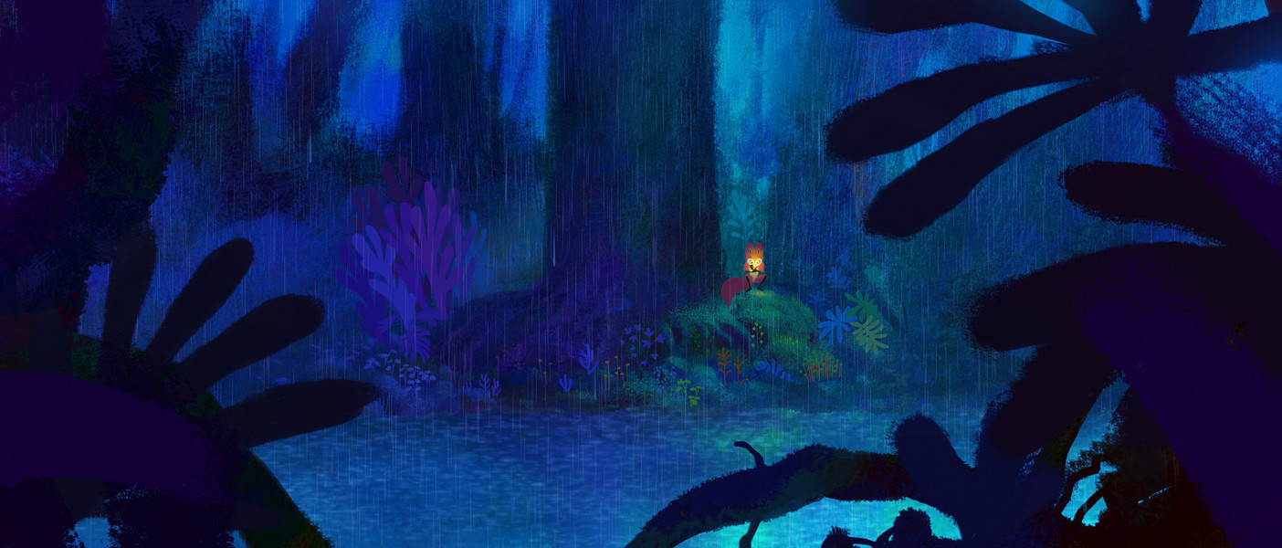 ۸-سکانسی از انیمیشن قهرمانان جنگل جادویی
