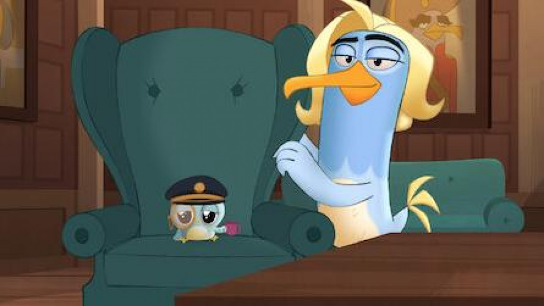 ۲-سکانسی از انیمیشن پرندگان خشمگین : جنون تابستانی