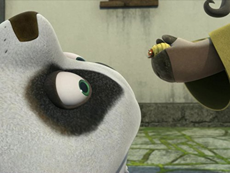 ۶-سکانسی از انیمیشن پاندای کونگ فو کار : افسانه های شگفت انگیز