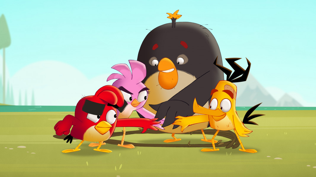 ۱-سکانسی از انیمیشن پرندگان خشمگین : جنون تابستانی