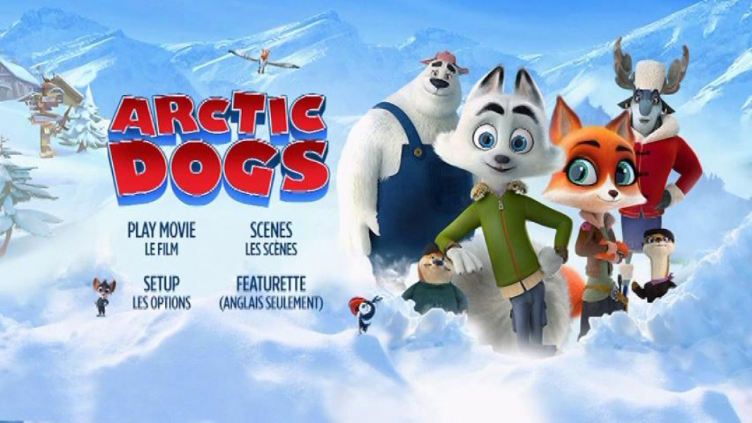 ۲-سکانسی از انیمیشن سگ های قطبی