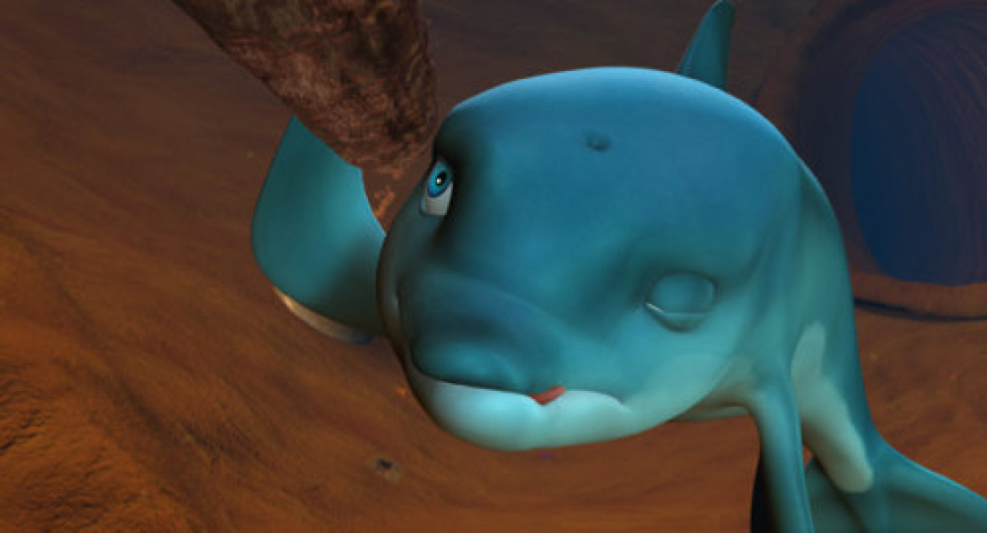 ۵-سکانسی از انیمیشن آرزوی دلفین