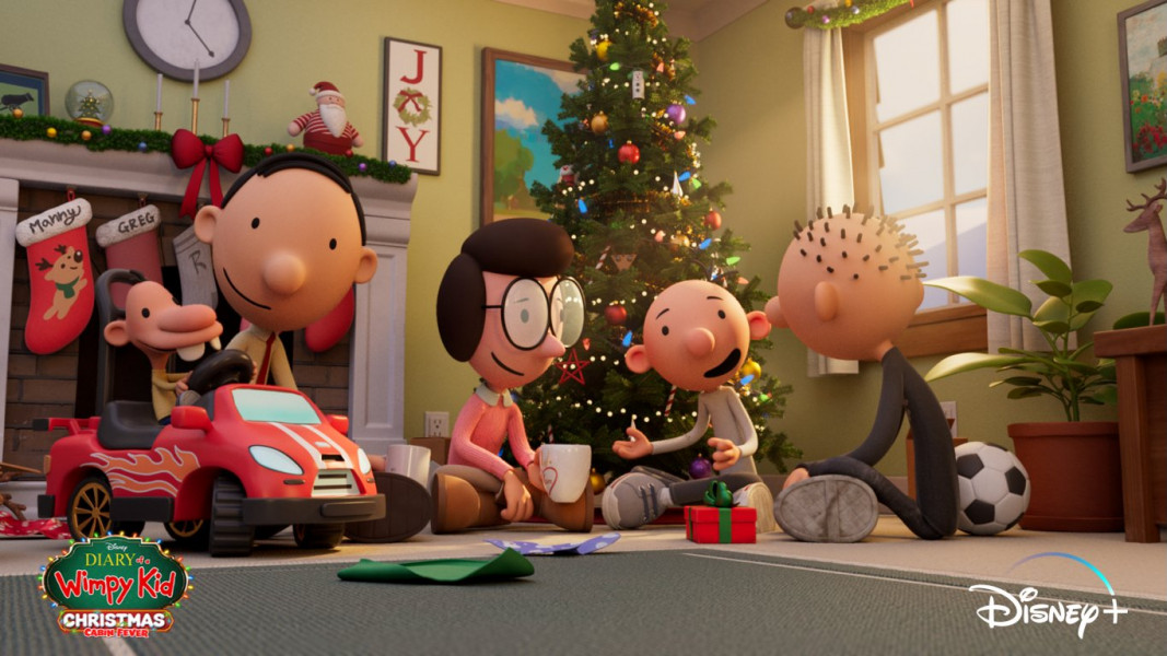 ۱-سکانسی از انیمیشن خاطرات کریسمس یک بچه چلمن: تب کابین