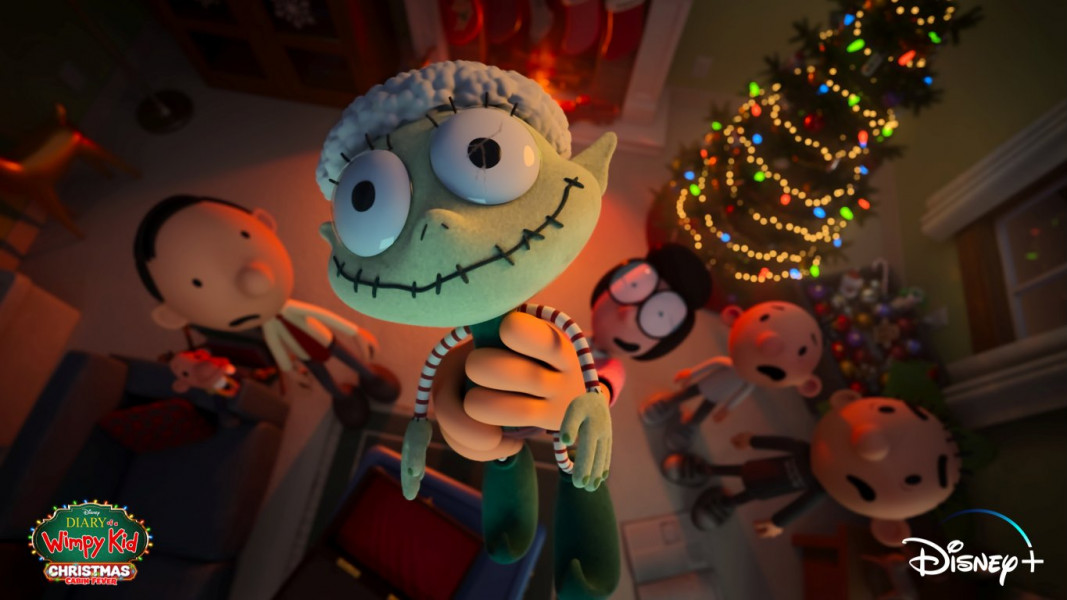 ۳-سکانسی از انیمیشن خاطرات کریسمس یک بچه چلمن: تب کابین