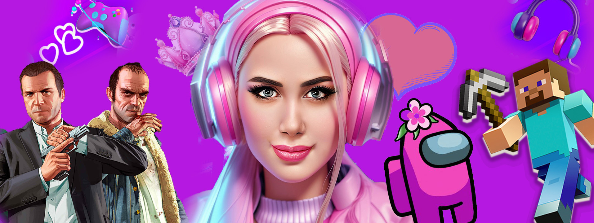 بنر استریمر ملینا بلیک