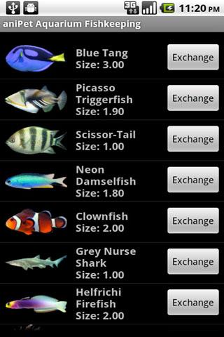 اسکرین شات 3 برنامه aniPet Aquarium LiveWallpaper