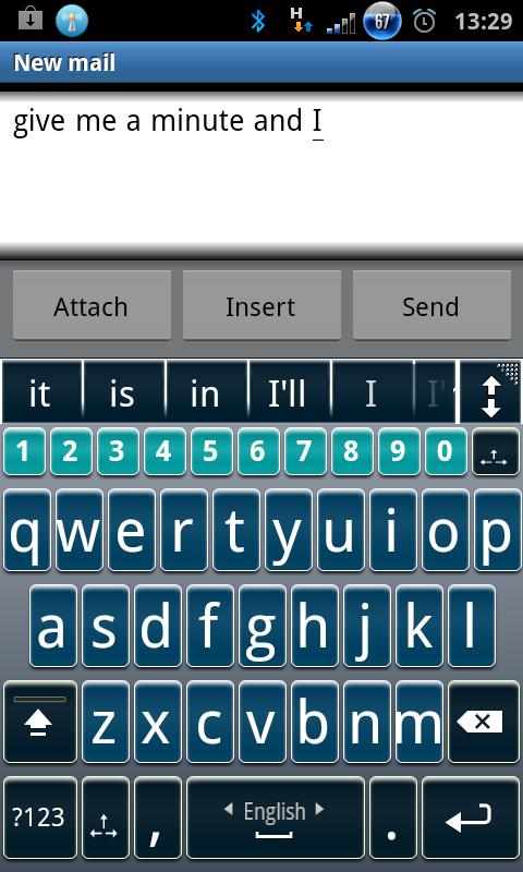 اسکرین شات 1 برنامه A.I.type EZReader Theme Pack