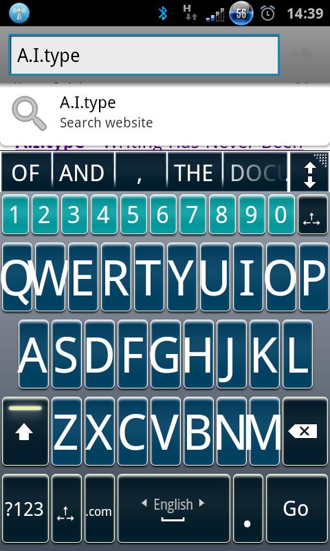 اسکرین شات 2 برنامه A.I.type EZReader Theme Pack