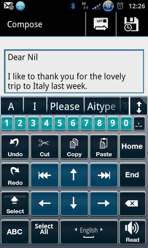 اسکرین شات 5 برنامه A.I.type EZReader Theme Pack