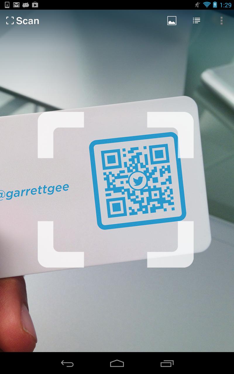 اسکرین شات 3 برنامه QR Code Reader